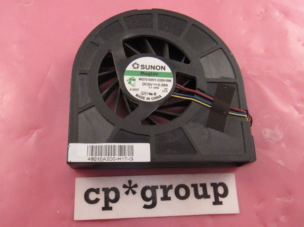 Genuine Dell Precision M4600 CPU GPU Cooling Fan Pair 5PJ49 02HC9 SHIPS FAST