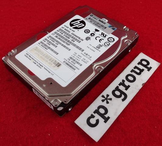 HP 900GB 10K RPM SAS 6Gbps Dual Port Hot Swap 2.5" Hard Drive 619286-004