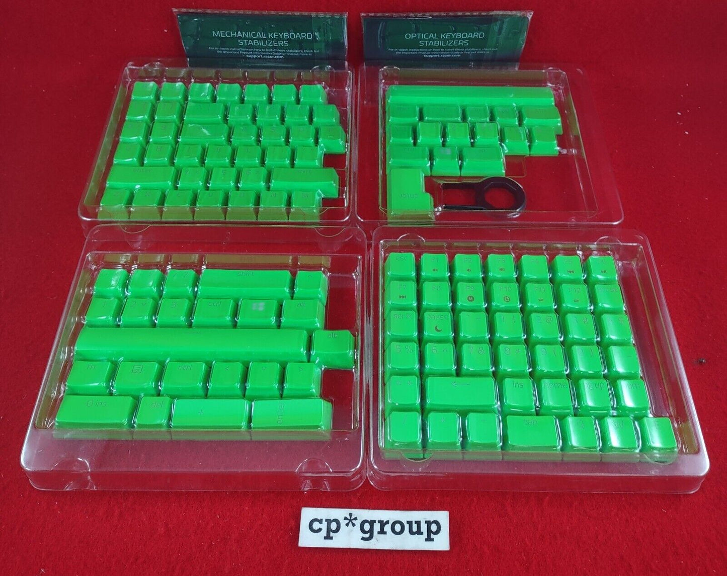 Razer PBT Keycap upgrade Set (Razer Green) RC21-01490400-R3M1