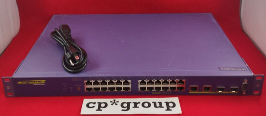 Extreme Network X250E-24T 24-Port 10/100 FE & 2-Port DP(RJ-45/SFP)Managed Switch