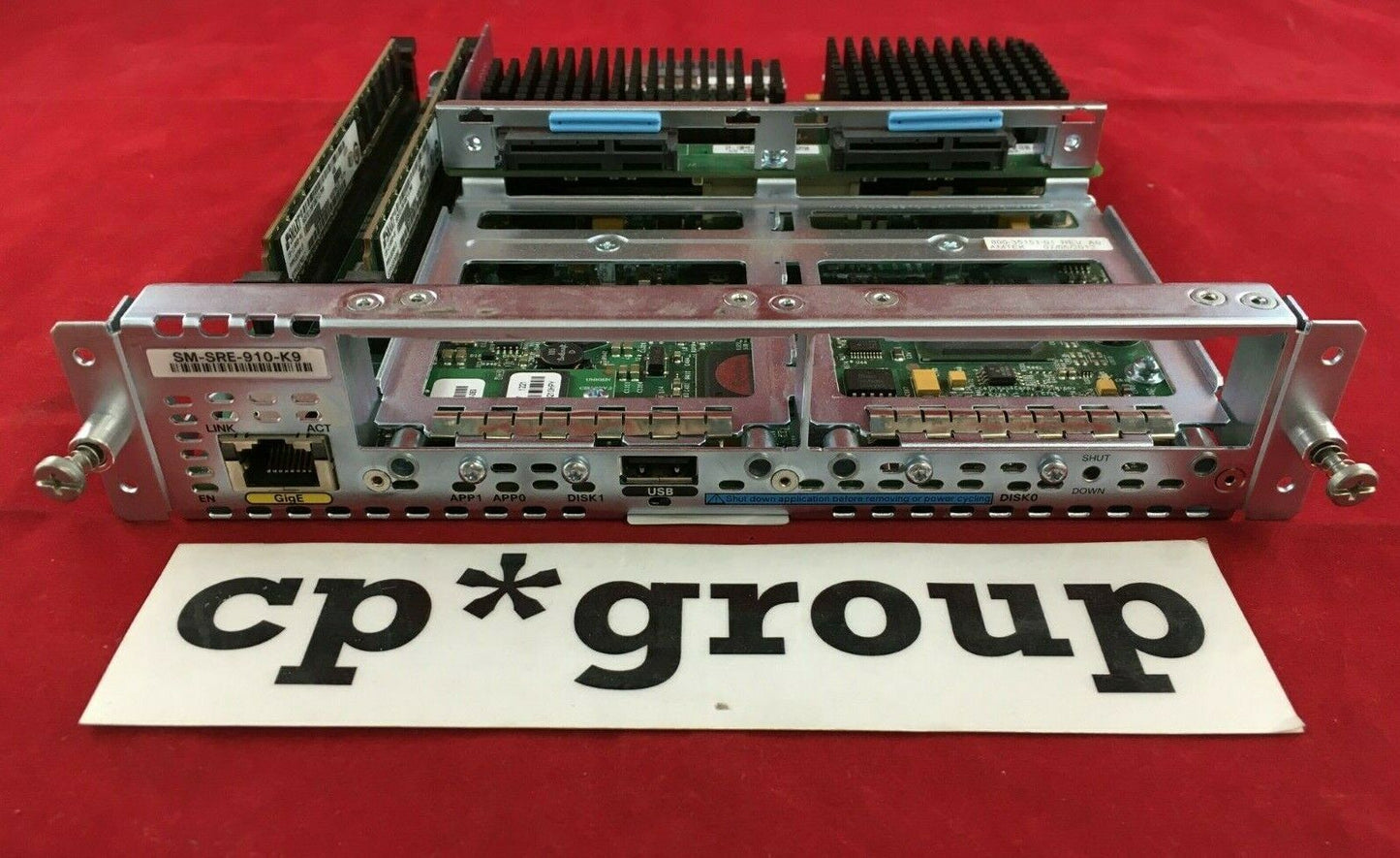 Cisco SRE 910 1-Port GbE Service Module w/ 4GB RAM SM-SRE-910-K9