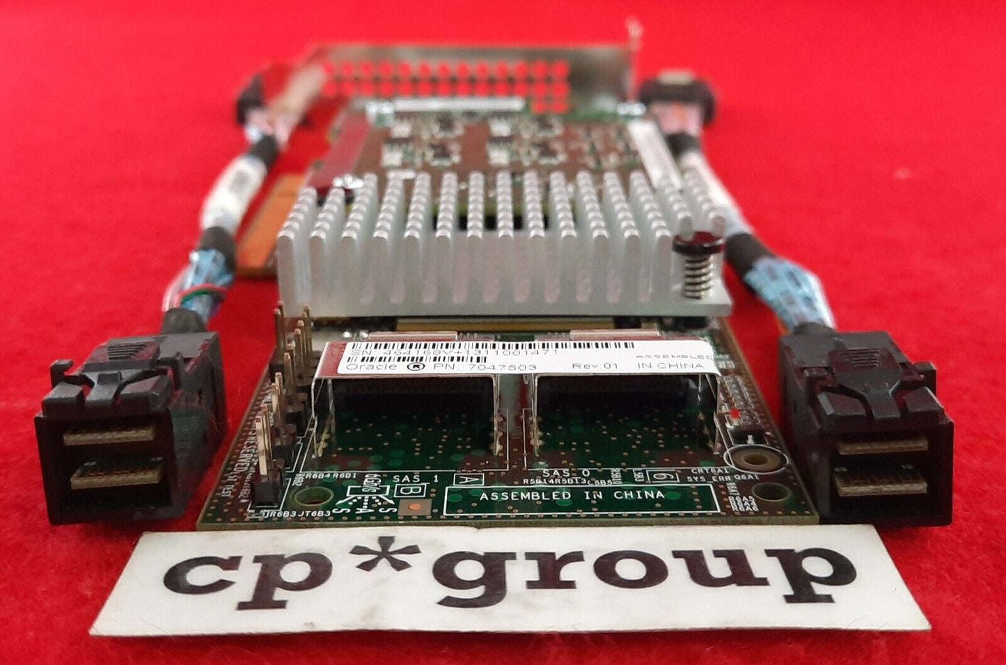 Sun 8-Port 6Gb/s SAS (Low Profile) Raid Controller W/ BBU Board & Cables 7047503