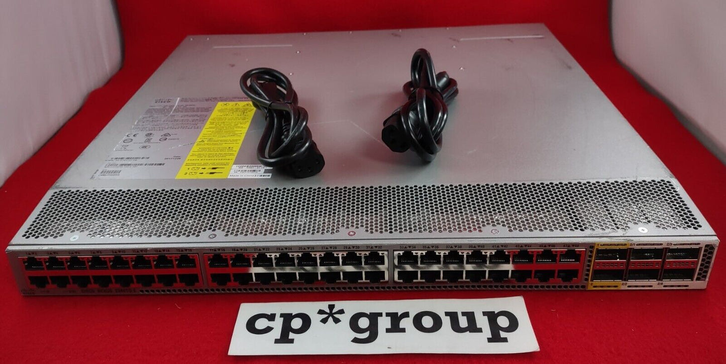 Cisco Nexus 2348TQ 48-Port 1/10 GbE FcoE FC Extender Switch N2K-C2348TQ-10G-E