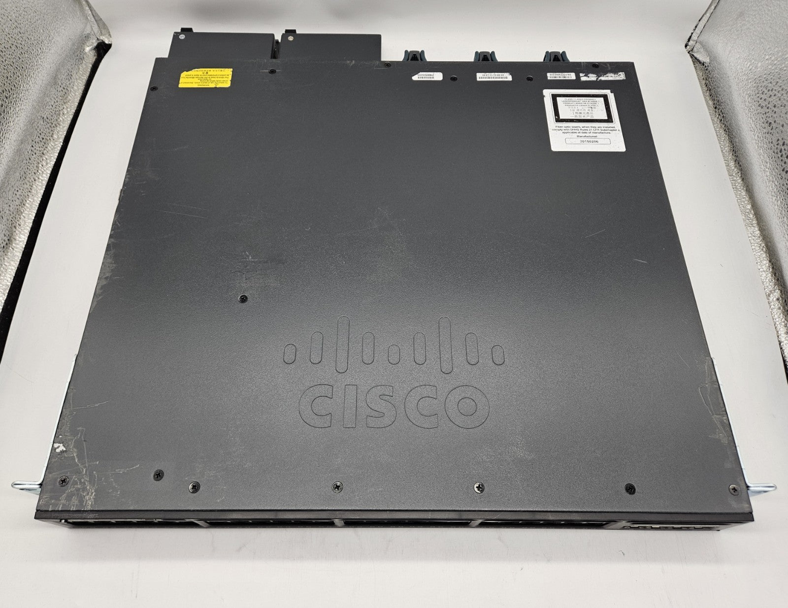 Cisco Catalyst 3650 48-Port PoE+ GbE 4-Port 10Gb Netwrok Switch WS-C3650-48FQ-S2