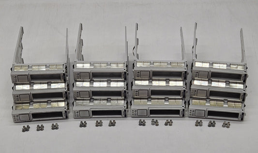 LOT OF 12 Sun Hard Drive Tray Caddy 2.5" HDD/SSD w/ Screws0