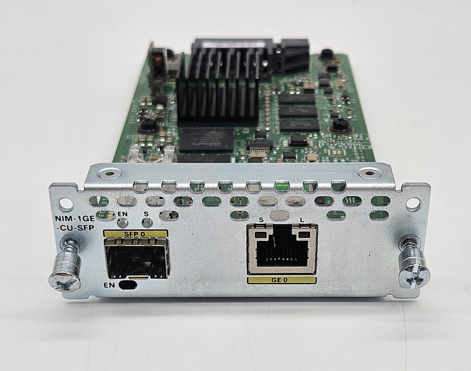 Cisco 1-Port 1Gb Dual Mode (SFP/RJ-45) Network Expansion Module NIM-1GE-CU-SFP1