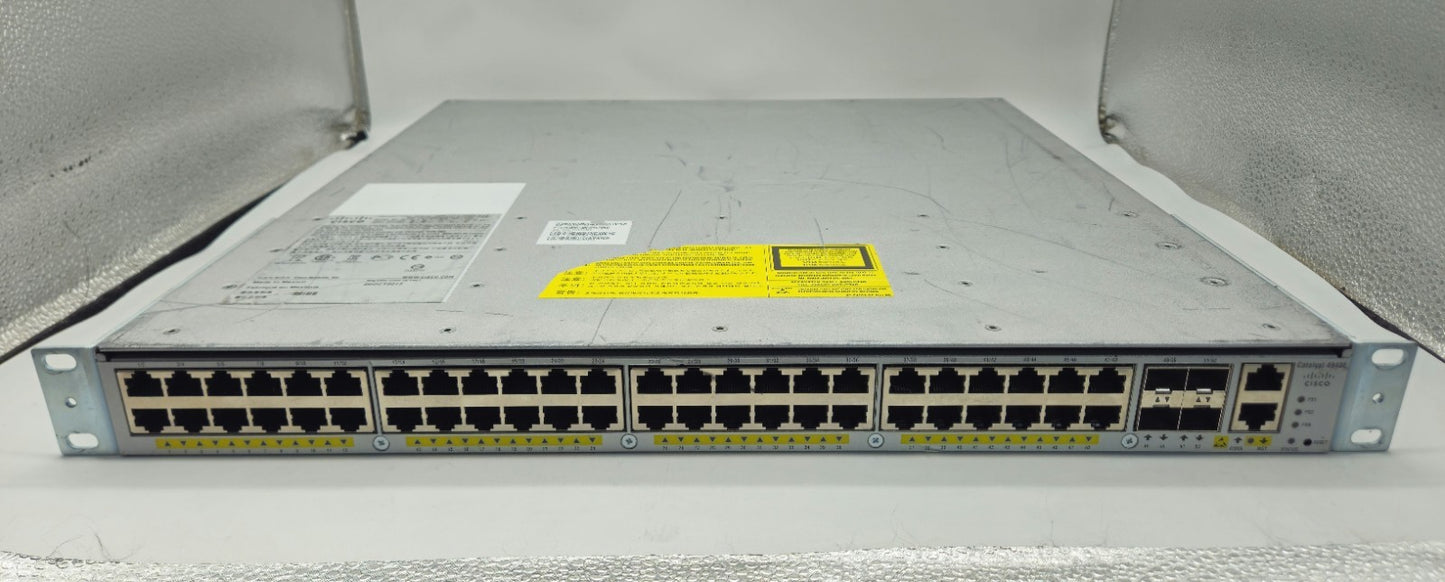 Cisco Catalyst 4900 48-Port GbE & 4-Port SFP+ Network Switch WS-C4948E1