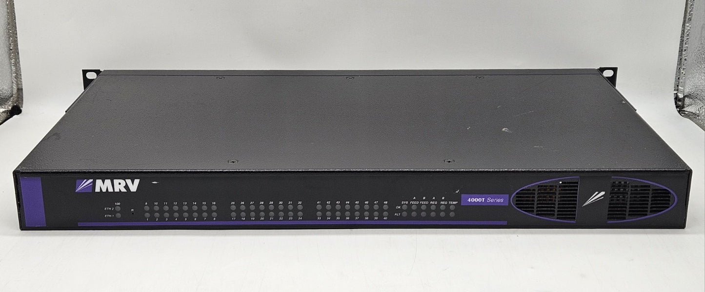 MRV 48-Port Remote Presence Manager Secure Console Server LX-4048T-102AC1