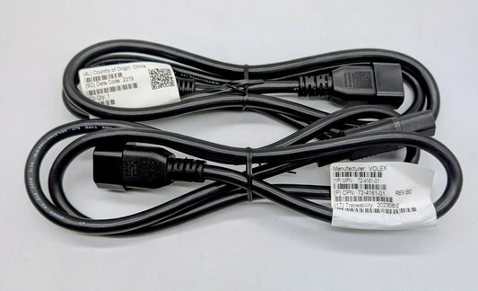 72-4161-01 Cisco C14-C15 Extension Notched Cable/Power Cord Volex0