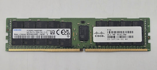 Samsung 64GB 2Rx4 PC4-25600 DDR4-3200MHz ECC REG Server RAM M393A8G40AB2-CWE0