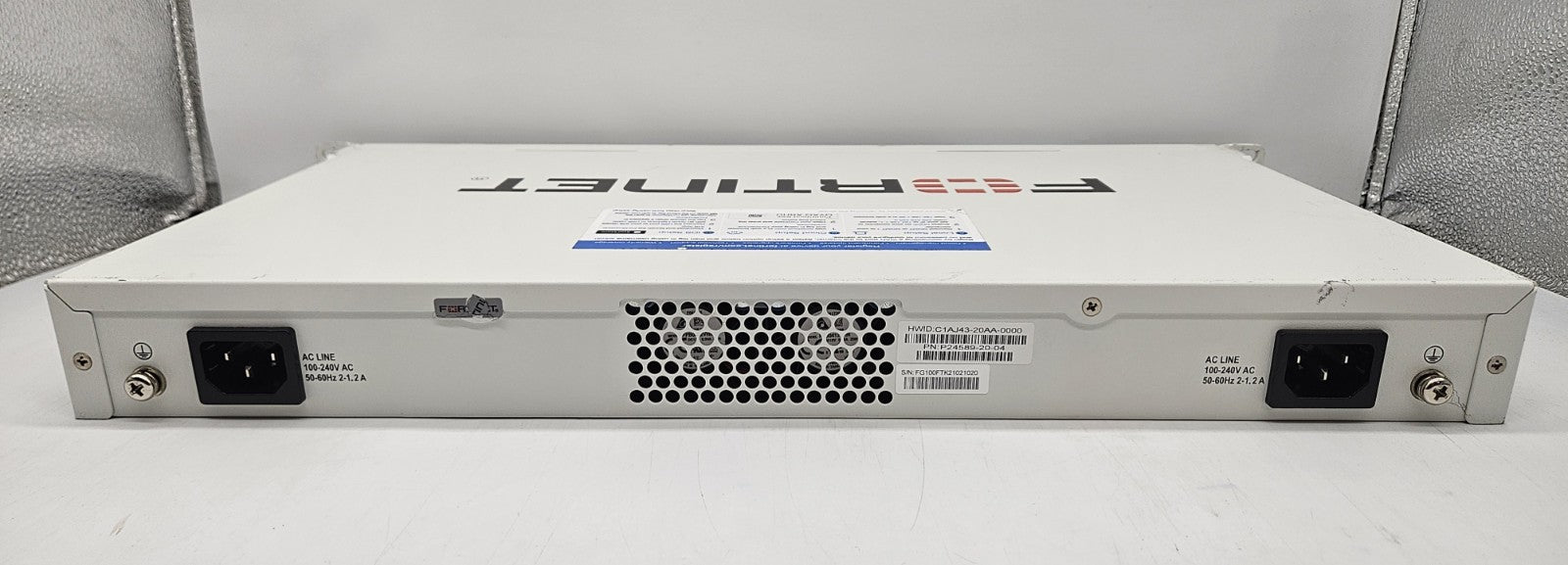 Fortinet Fortigate 100F 12-Port GbE 8-Port SFP FG-100F Firewall3