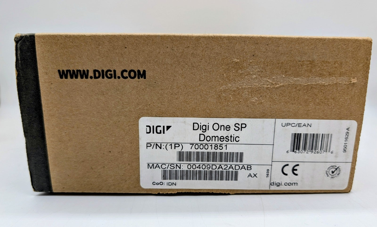 DIGI 70001851 Digi One SP 1-Port Serial-To-Ethernet Device1