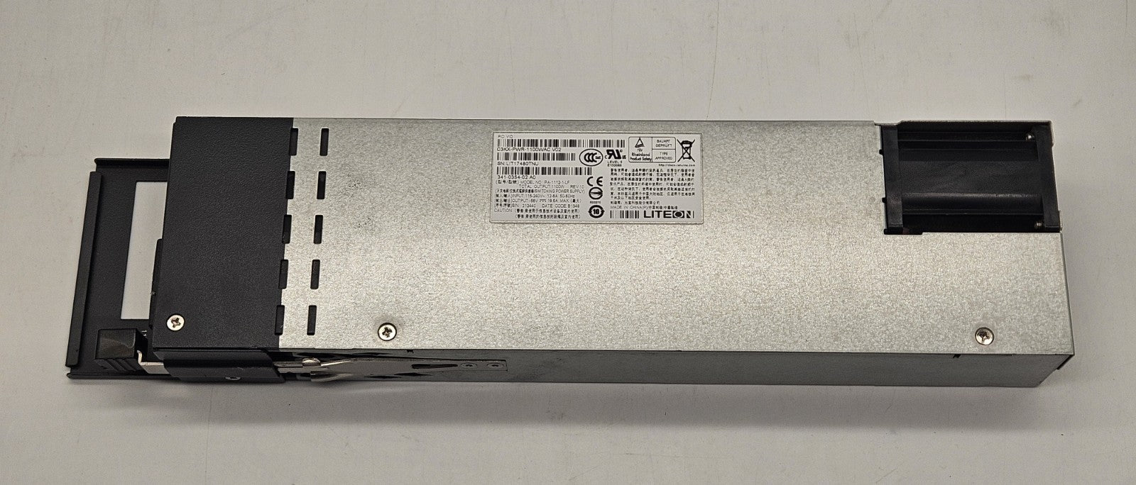 LOT OF 2 Cisco 1100W Power Supply for 3560-X & 3750-X Switches C3KX-PWR-1100WAC1