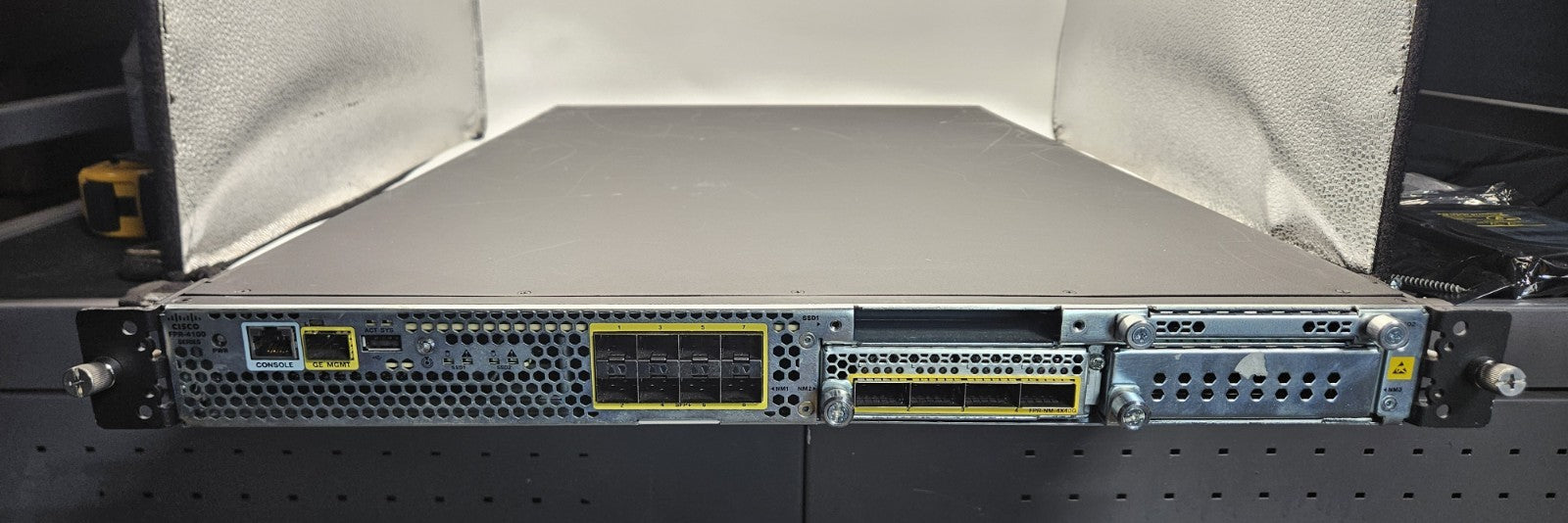 Cisco FirePower 4150 8-Port SFP+ Firewall Security Appliance w/NM-4X40G FPR-41501