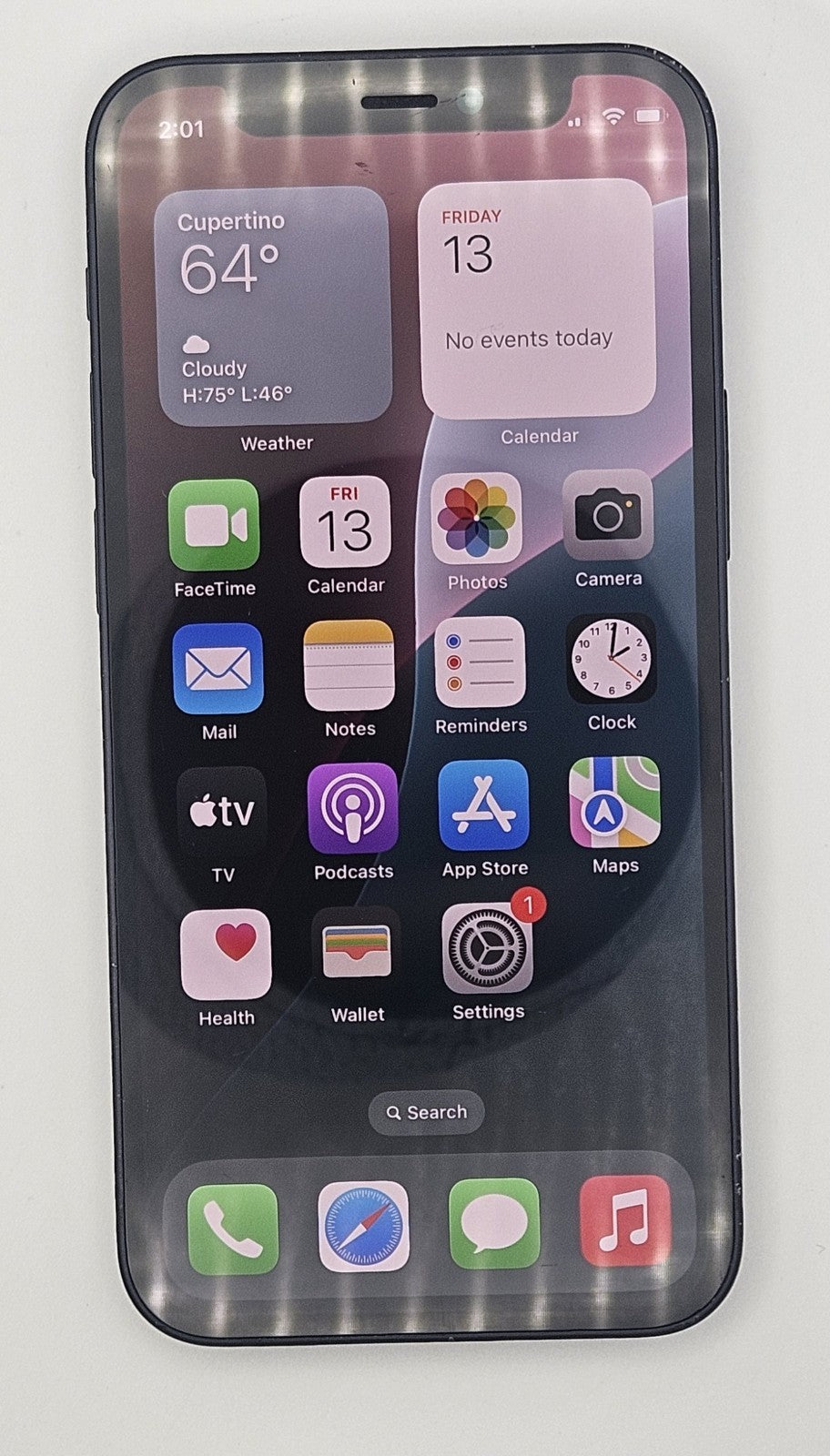 Apple iPhone 12 Mini A2176 MG653LL/A - 128 GB - Blue (Unlocked) Battery 77%0