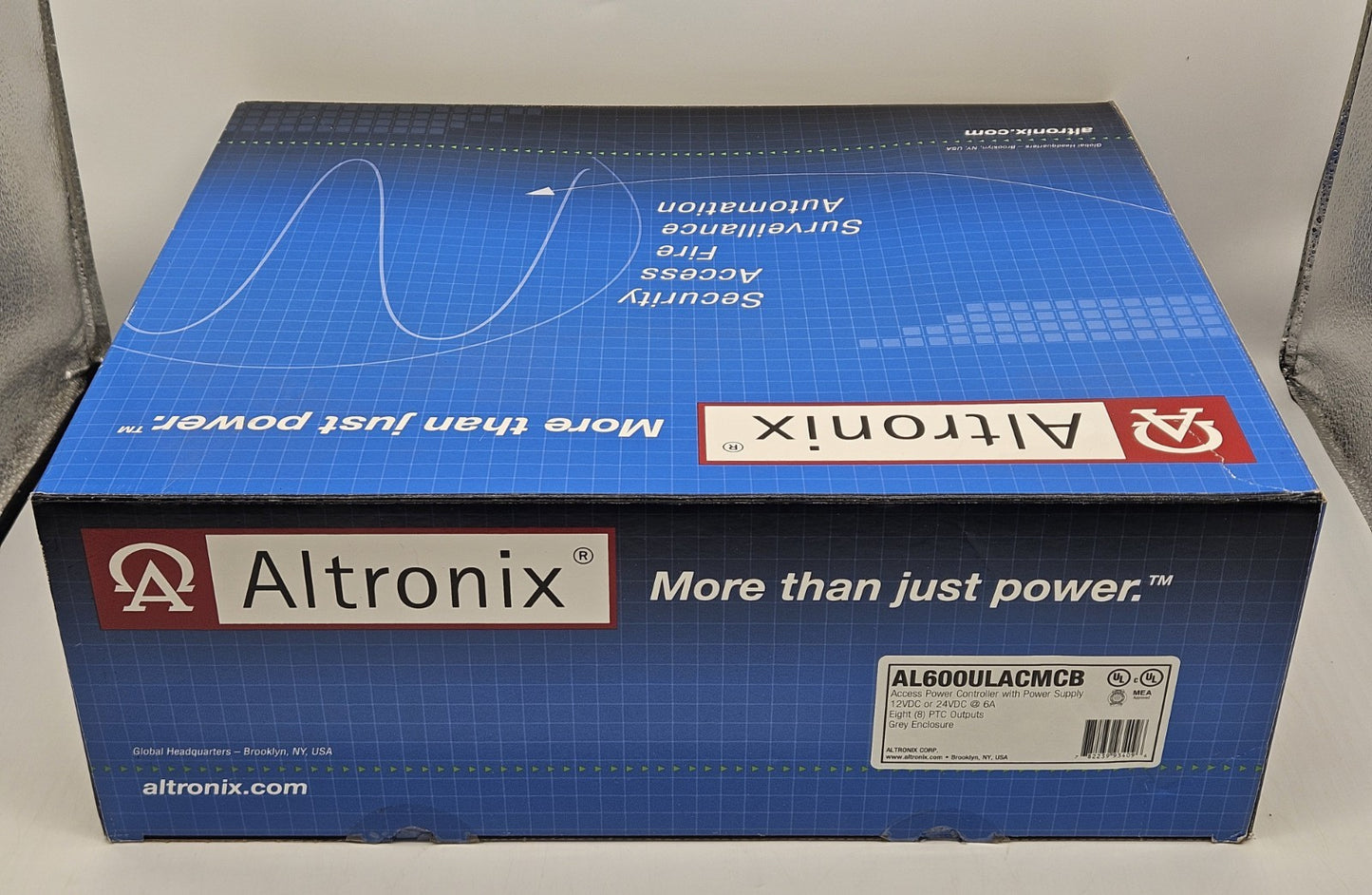 Altronix Access Power Controller w/ PSU/Charger BC400 Enclosure AL600ULACMCB1