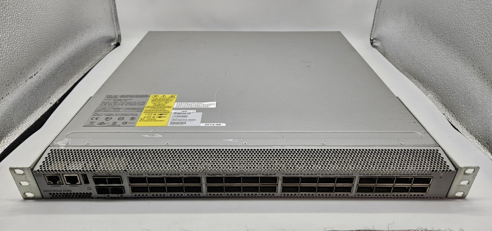 Cisco Nexus 3132Q 32-Port QFSP+ & 4-SFP+ Switch (Blue) LAN ENT N3K-C3132Q-40GE0