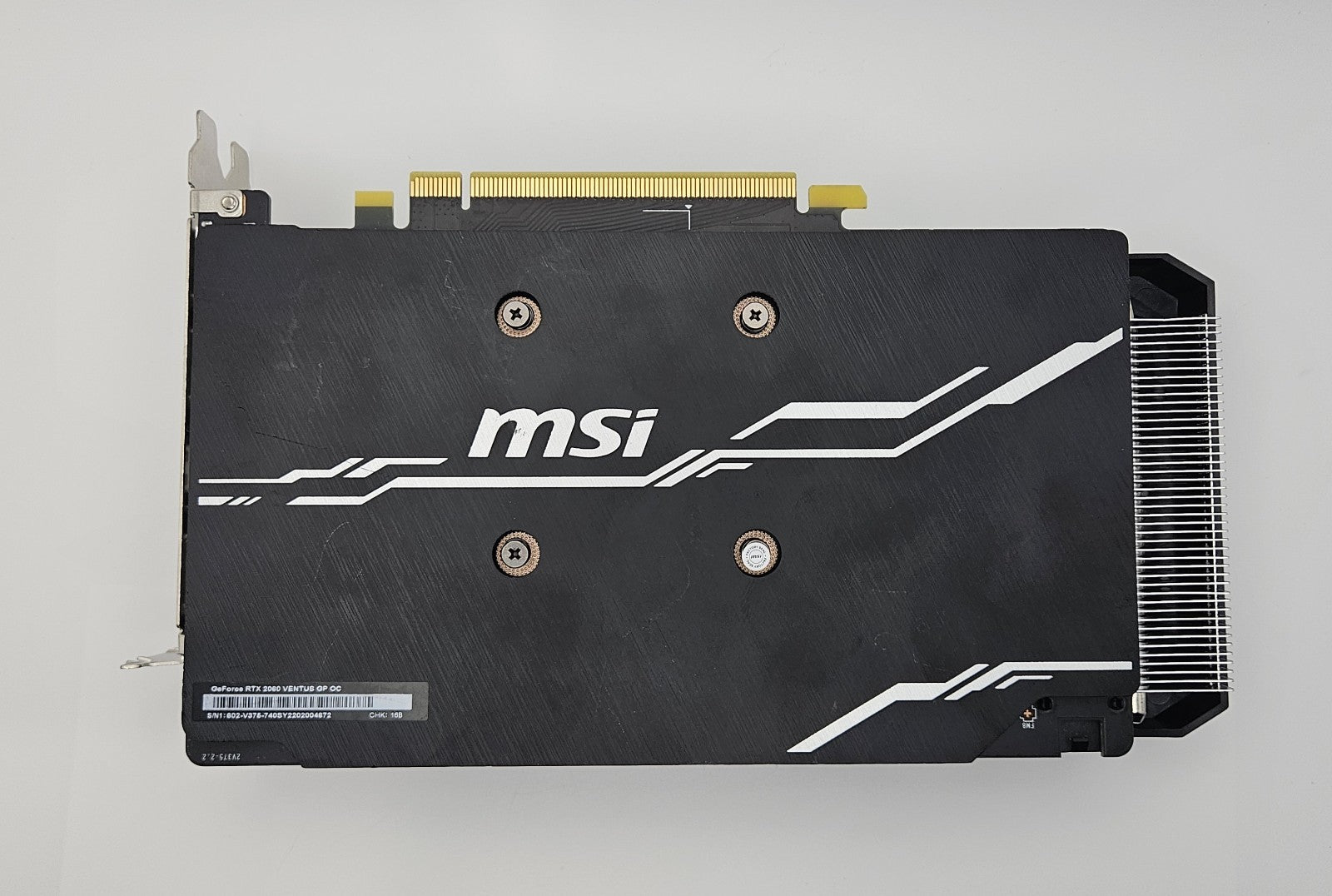 MSI GeForce RTX 2060 Ventus GP OC 6GB GDDR6 PCI-E 3.0 x16 Video Graphics Card3
