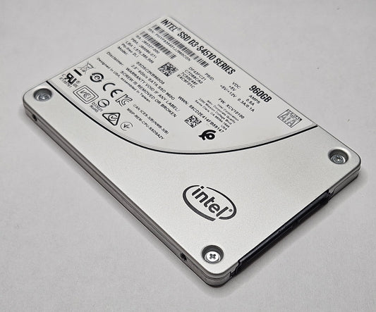 Intel D3-S4510 960GB TLC SATA 6Gbps (AES-256 / PLP) 2.5" SSD SSDSC2KB960G80