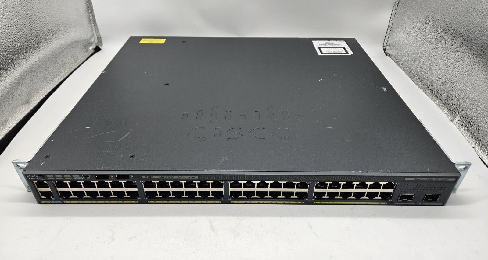 Cisco Catalyst 2960-XR 48-Port PoE+ GbE & 2-SFP+ Switch 2xPSU WS-C2960XR-48LPD-I0