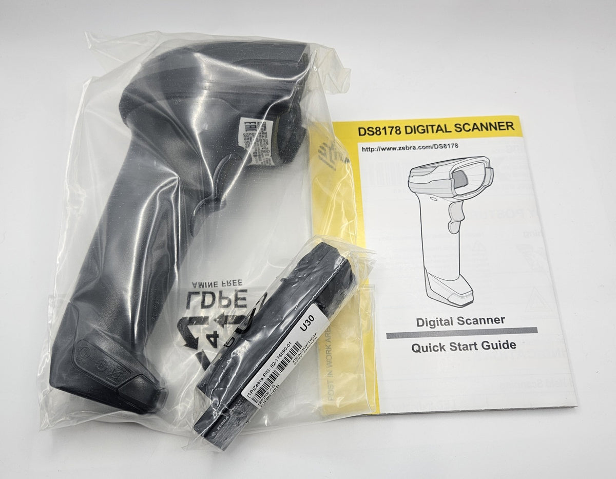 NEW Zebra Wireless Bluetooth Barcode Scanner with Battery DS81782