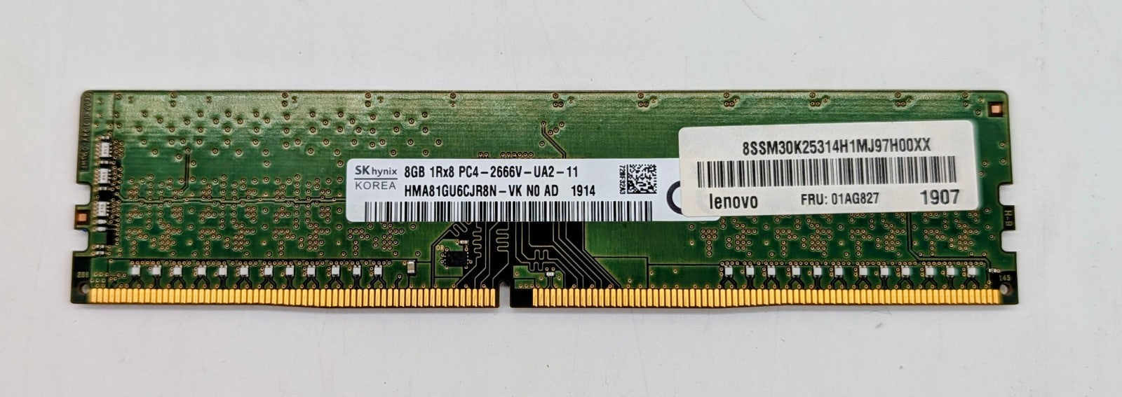 Hynix HMA81GU6CJR8N-VK 8GB PC4-21300 DDR4-2666 MHz 288-Pin PC Memory0