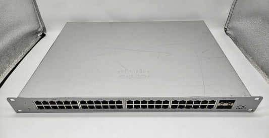 Cisco Meraki MS120 48-Port PoE GbE & 4-SFP Network Switch MS120-48FP UNCLAIMED0