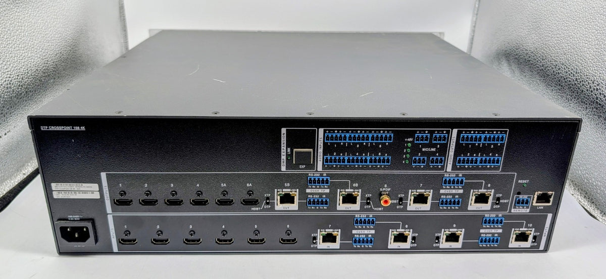 Extron DTP CrossPoint 108 4K IPCP Q SA Switcher1
