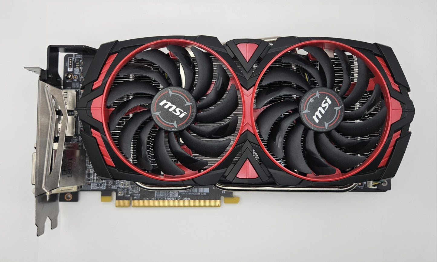 MSI Radeon RX 570 Armor MK2 8GB OC GDDR5 PCI-E 3.0 x16 Video Graphics Card2