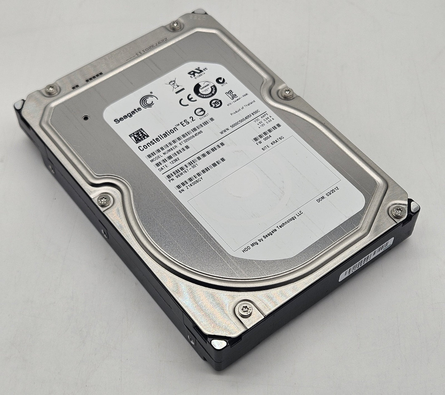 Seagate Constellation ES.2 2TB 7200RPM SATA 6Gbps 3.5 Hard Drive ST32000645NS0