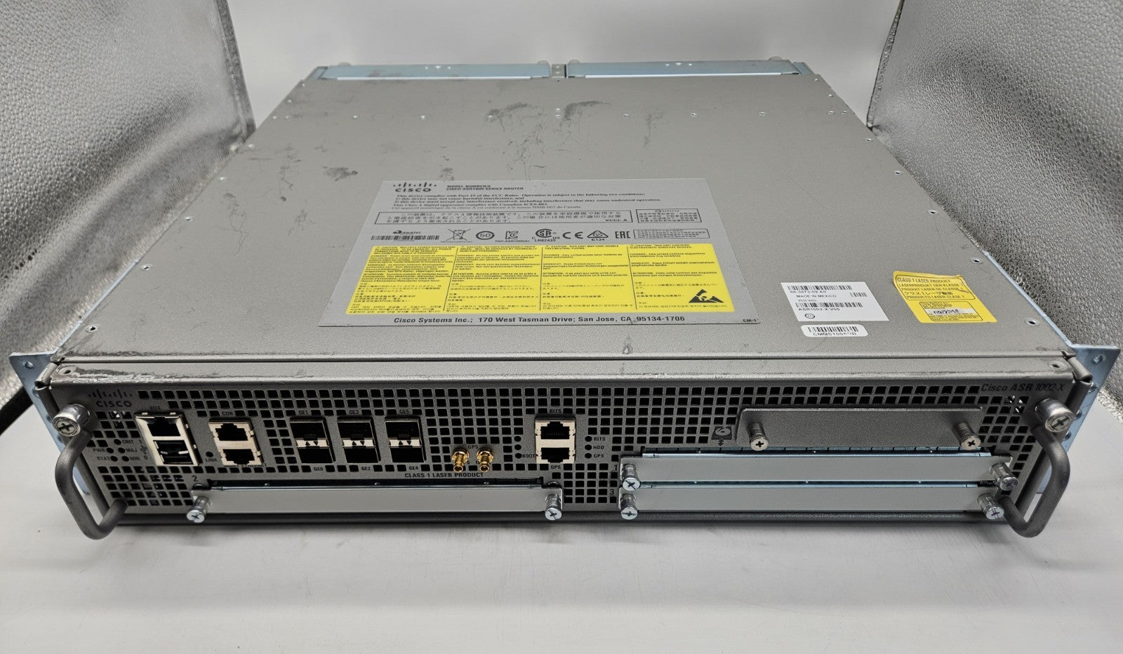Cisco 6-Port SFP Aggregation Services Router w/ 2x PSU ASR1002-X0