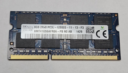 Hynix 8GB PC3-12800 DDR3-1600MHz SoDimm Laptop Memory RAM HMT41GS6AFR8A-PB0