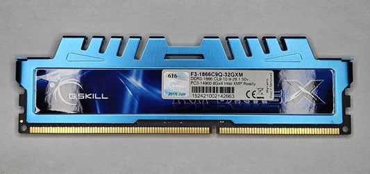 G.Skill RipJaws X 8GB PC3-14900 DDR3-1866MHz Desktop Memory RAM F3-1866C9Q-32GXM0