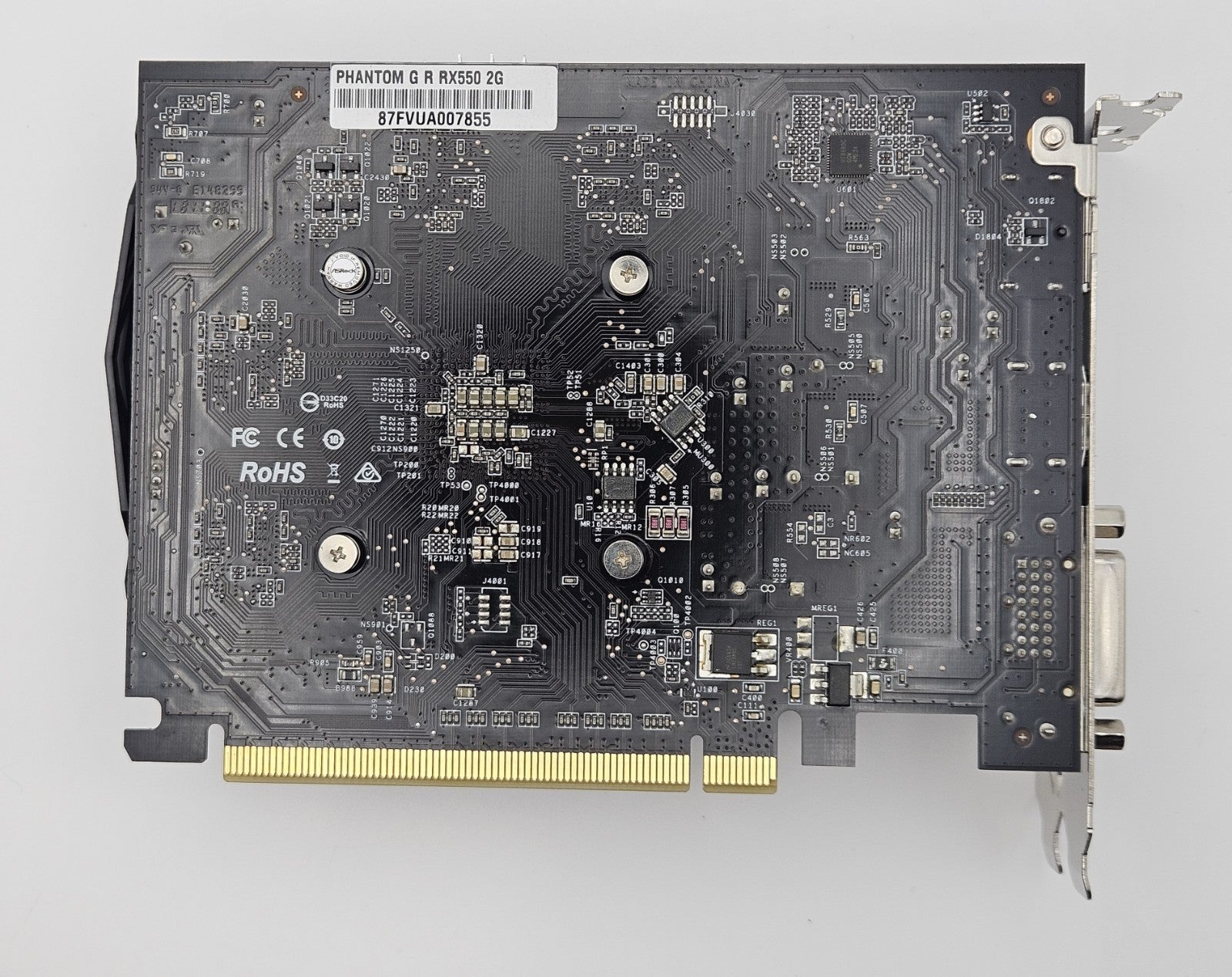 ASRock Phantom Gaming Radeon RX 550 2GB GDDR5 PCI-E 3.0 x16 Video Graphics Card3