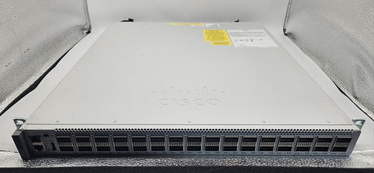 Cisco Catalyst 9500 32-Port 100Gb QSFP Network Switch w/ 2x PS C9500-32C-A READ*0
