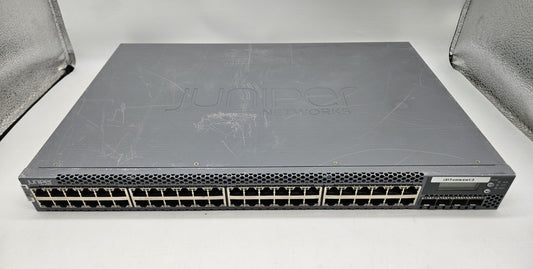 Juniper 48-Port GbE PoE+ & 4-Port 10GB SFP+ Network Switch EX3300-48P0