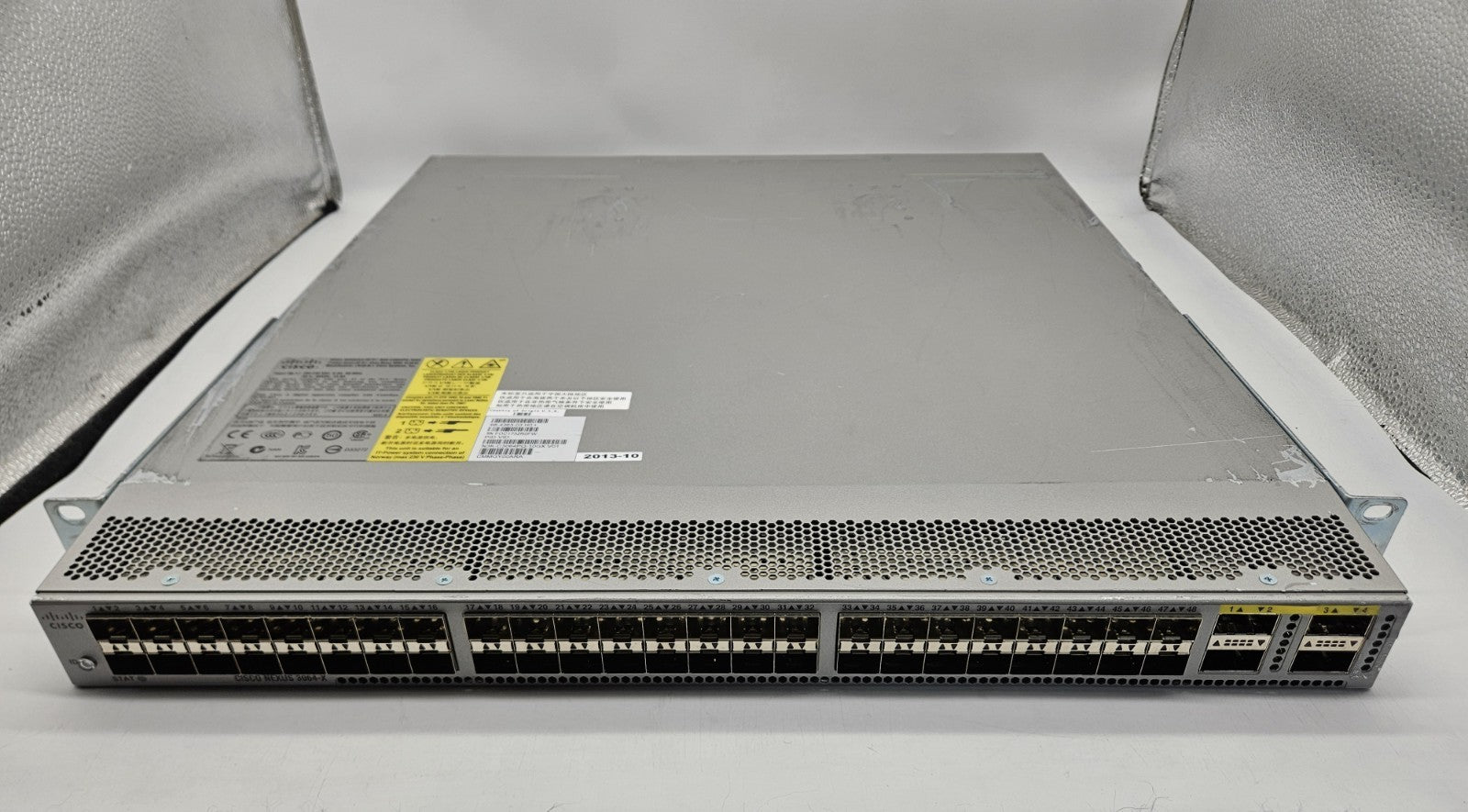 Cisco Nexus 3064PQ 48-Port SFP+ & 4-Port QSFP+ Network Switch N3K-C3064PQ-10GX0