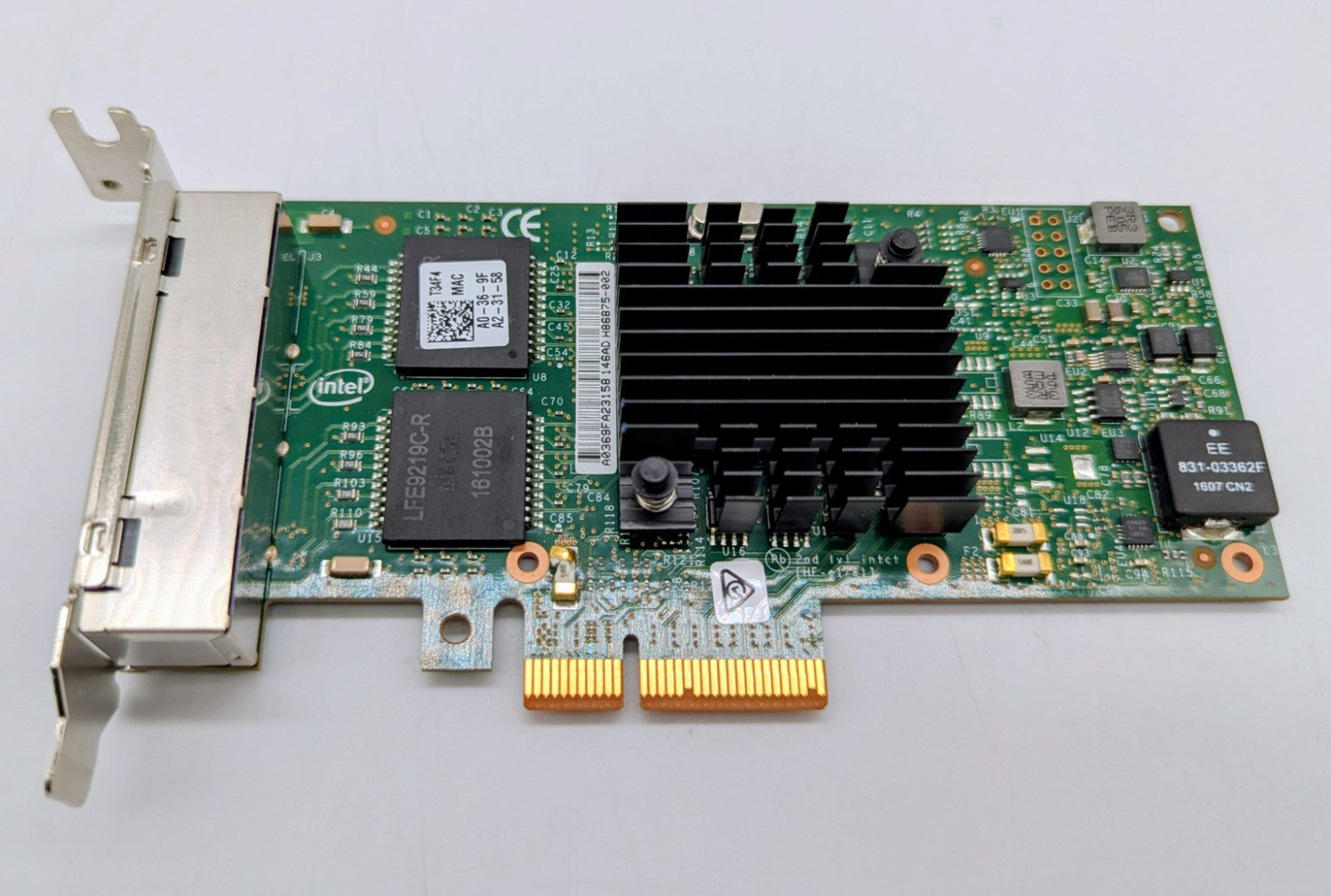 DellI 350-T4 4-Port Gigabit Ethernet Network Adapter Card Low Profile 0T34F40