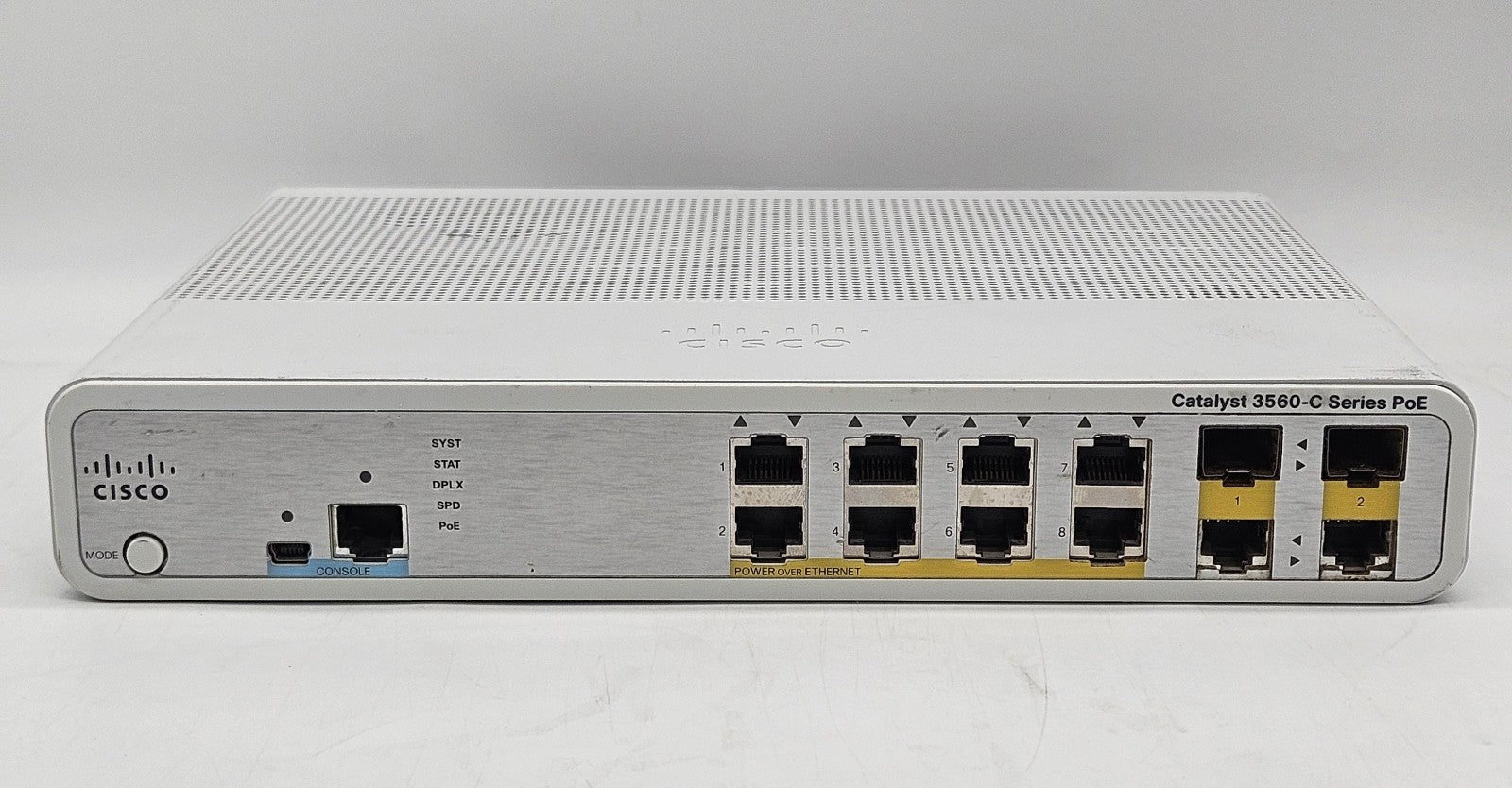 Cisco Catalyst 3560C 8-Port 10/100 PoE Network Switch WS-C3560C-8PC-S1