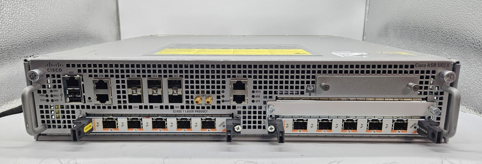 Cisco 6-Port SFP Aggregation Services Router w/ 2x PSU 2x Lic 2x Mod. ASR1002-X1