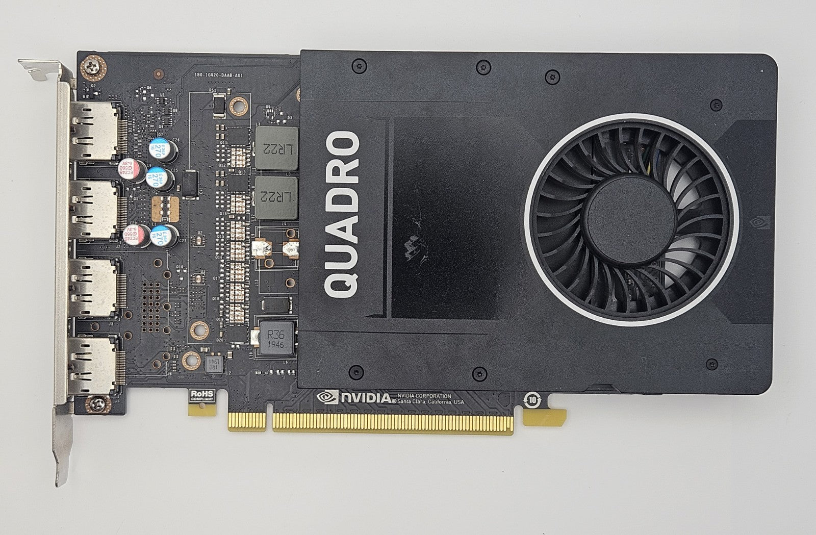 Nvidia Quadro P2200 5GB GDDR5X PCI-E 3.0 x16 Video Graphics Card2