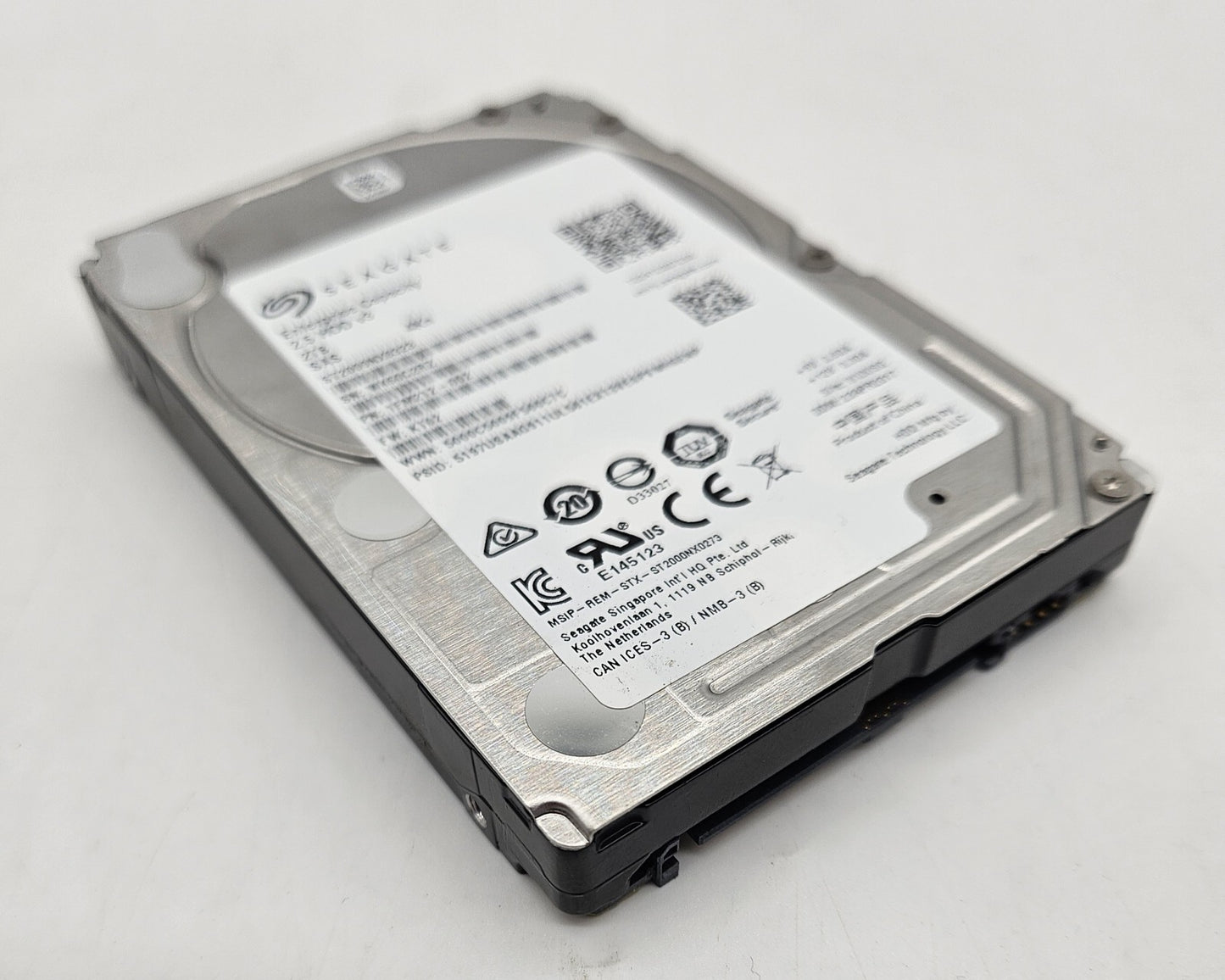 Seagate Enterprise 2TB 7.2K SAS 12Gbps SED/4Kn 2.5-inch Hard Drive ST2000NX03231