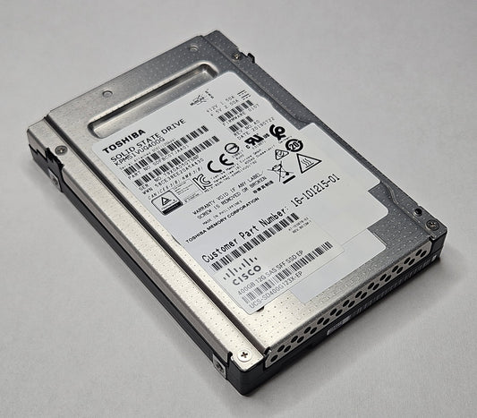 Toshiba PM5-V 400GB TLC SAS 12Gbps Mixed Use 2.5" SSD KPM51VUG400G0