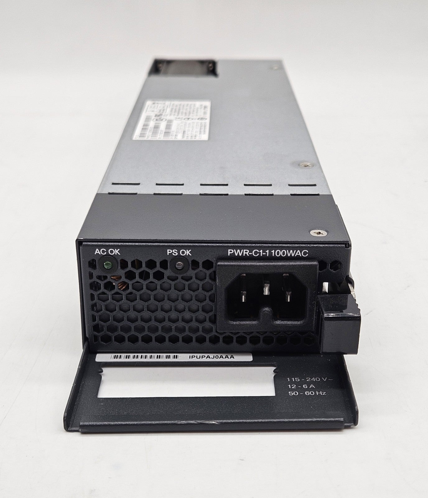 LOT OF 2 Cisco 1100W AC Power Supply For 3850 And 9300 Switches PWR-C1-1100WAC1