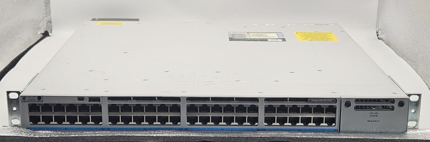Cisco Catalyst 9300 48-Port 5GB Ethernet Switch w/ 1x PSU C9300-48UN-A1