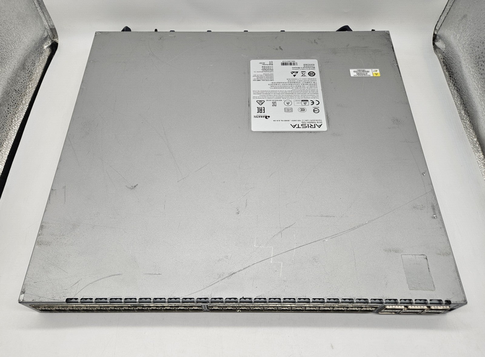 Arista 48-Port 10GB SFP+ & 6-40GB QSFP+ Network Switch 2xPSU Blue DCS-7050SX-72Q2