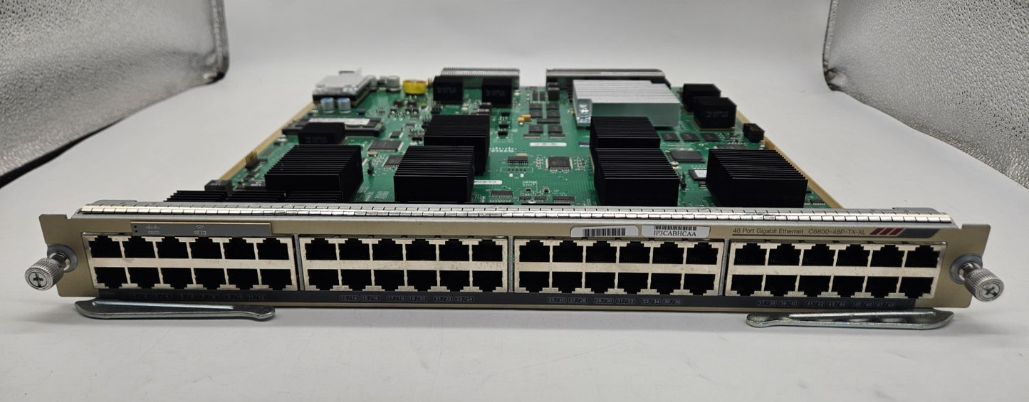 Cisco Catalyst 6800 48-Port 1GE Module w/ Integrated DFC4XL C6800-48P-TX-XL1