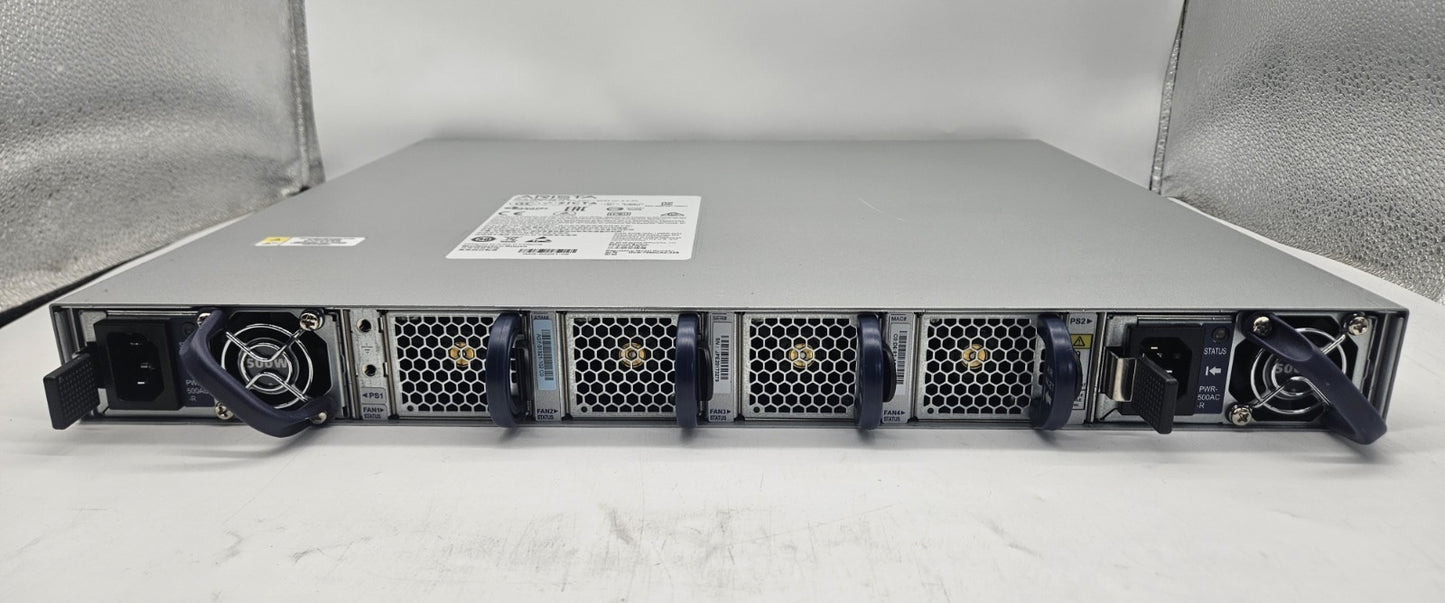 Arista 32-Port 100Gb QSFP & 2-SFP+ Network Switch w/ 2xPSU B F DCS-7060CX2-32S-R3
