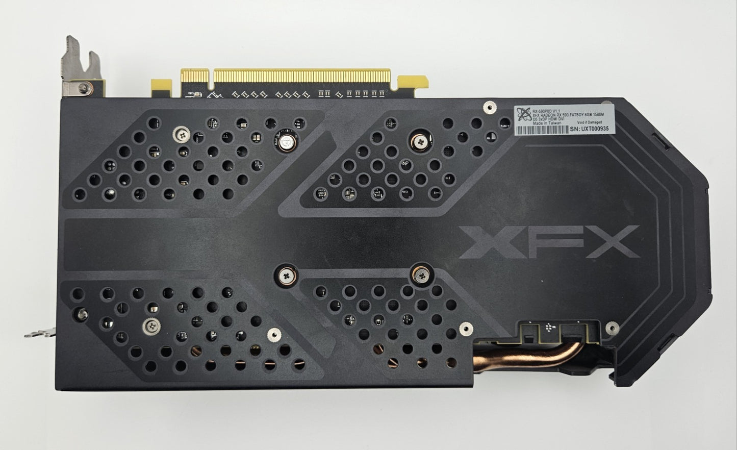 XFX Radeon RX 590 FatBoy 8GB GDDR5 PCI-E 3.0 x16 Video Graphics Card RX-590P8D3