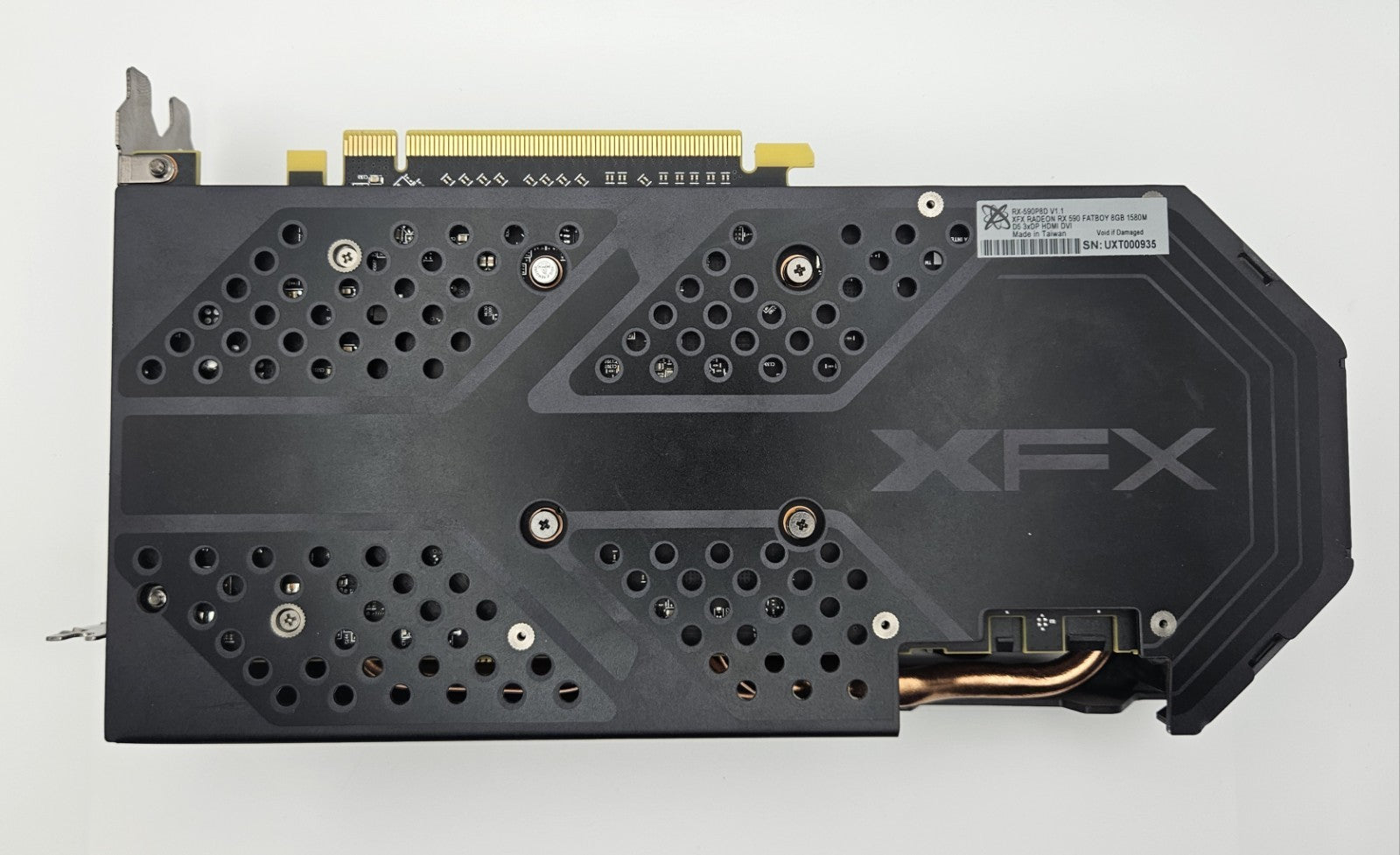 XFX Radeon RX 590 FatBoy 8GB GDDR5 PCI-E 3.0 x16 Video Graphics Card RX-590P8D3